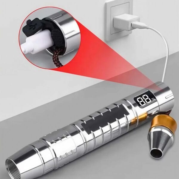 چراغ قوه یووی حرفه ای برند زینگارو مدل s-60 - تصویر 2