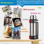 فلاسک سفری ٣ جداره استیل 2لیتری برند Yubao - تصویر 7