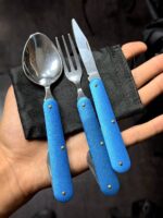 قاشق چنگال سه تکه تاشو - تصویر 3