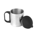 لیوان استیل درب دار AES - تصویر 3